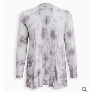 Torrid Tie-Dye Super Soft Cardigan Sweater NWT